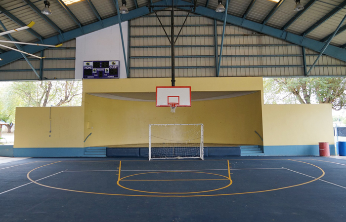 Caribbean School basketball court